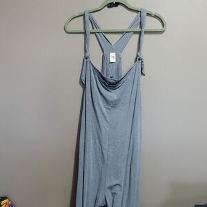 Smash & Tess Gray Sleeveless Jumpsuit Size XL